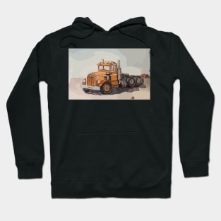 Antique Kenworth Truck, in Albuquerque New Mexico Hoodie